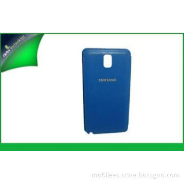 Blue Mobile Phone Leather Cases Samsung Galaxy Note 3 Batte